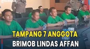 Terungkap! Inilah Wajah 7 Anggota Brimob yang Diduga Lindas Driver Ojol hingga Tewas