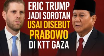 Sosok Eric Trump Jadi Sorotan Usai Disebut Prabowo di KTT Gaza, Siapa Sebenarnya Dia?